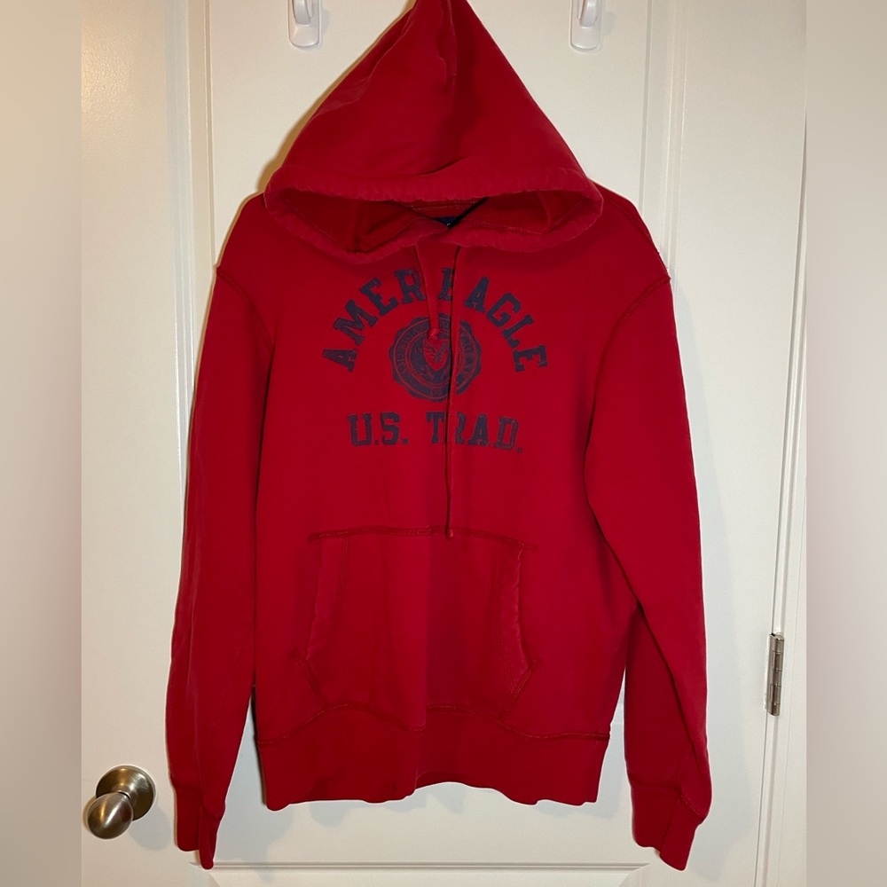 American Eagle Hoodie Red - Picture 2 of 8
